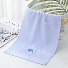 Serviette de bain bébé bleu