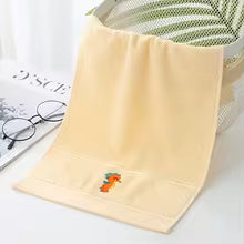 Serviette de bain bébé jaune