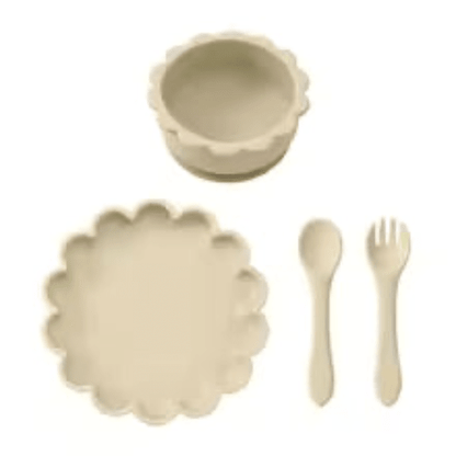 Vaisselle bébé | Set 4 pièces Tête de Lion - Randonnée avec bébé