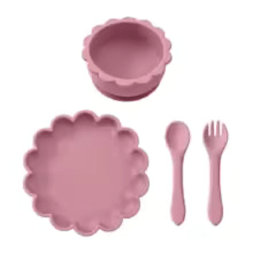 Vaisselle bébé | Set 4 pièces Tête de Lion - Randonnée avec bébé