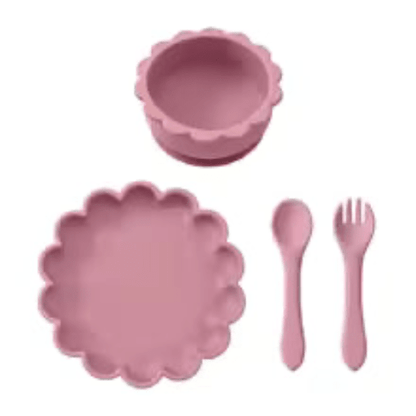 Vaisselle bébé | Set 4 pièces Tête de Lion - Randonnée avec bébé