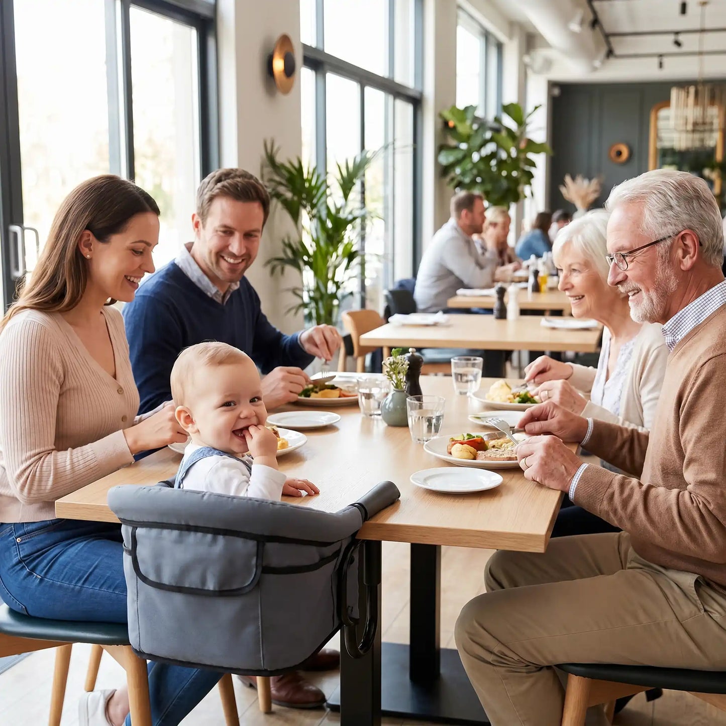 Siège de Table | Pliable, Léger à Clipper pour Voyage - Randonnée avec bébé