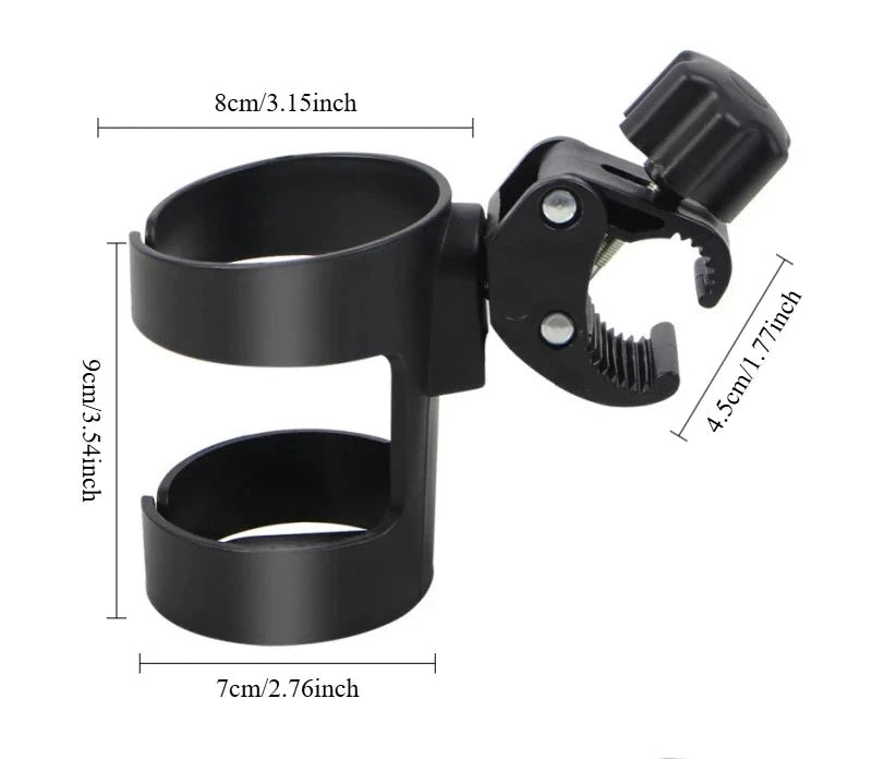 Support pour poussette pour biberon ou tasse mesure