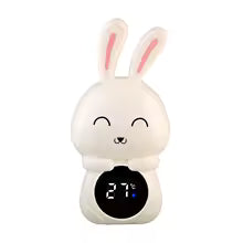 Thermometre de bain lapin blanc