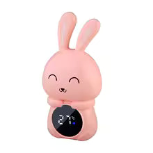Thermometre de bain lapin rose