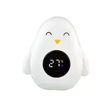 Thermometre de bain pingouin blanc
