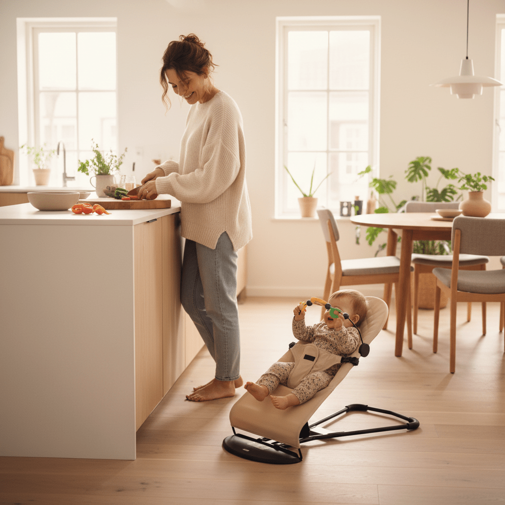 Transat bébé | Chaise à Bascule Pliable - Randonnée avec bébé
